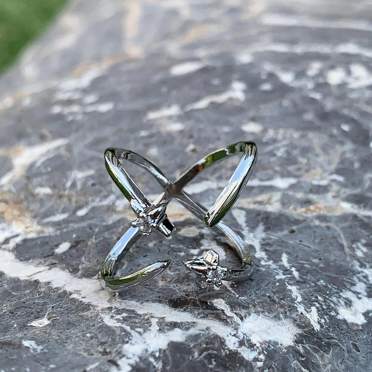Adjustable Open Ring For Stacking