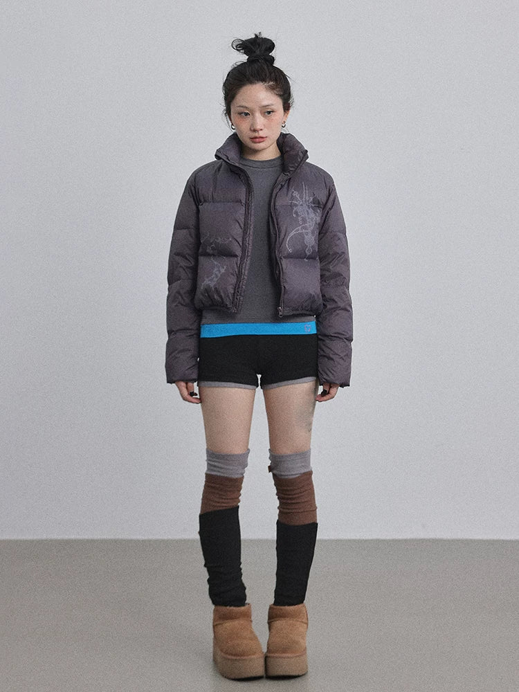 Alchemy Inspired Quilted Nylon Jacket