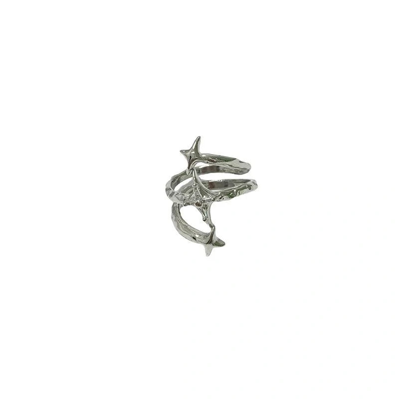 Adjustable Punk Star Ring