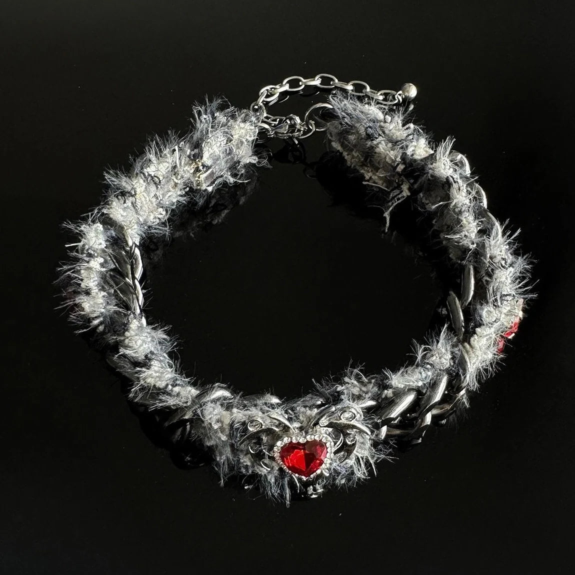 Gothic Lace Punk Choker Necklace
