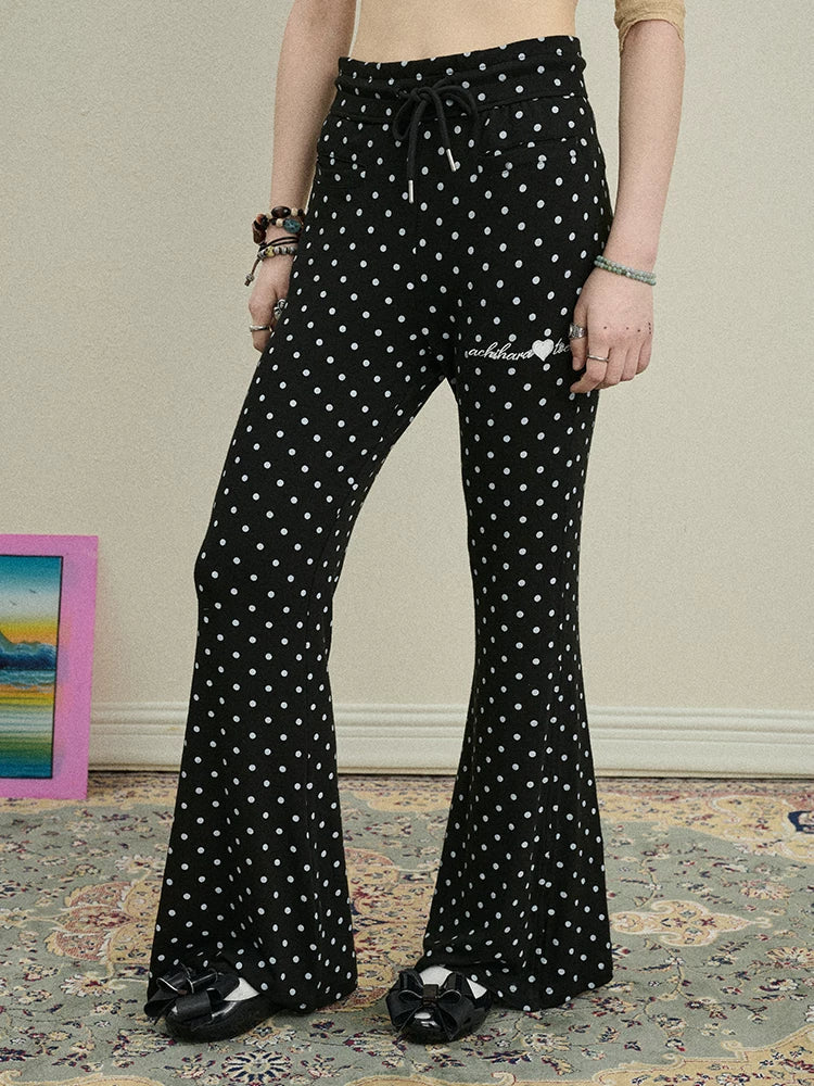 Toee Flared Knit Pants