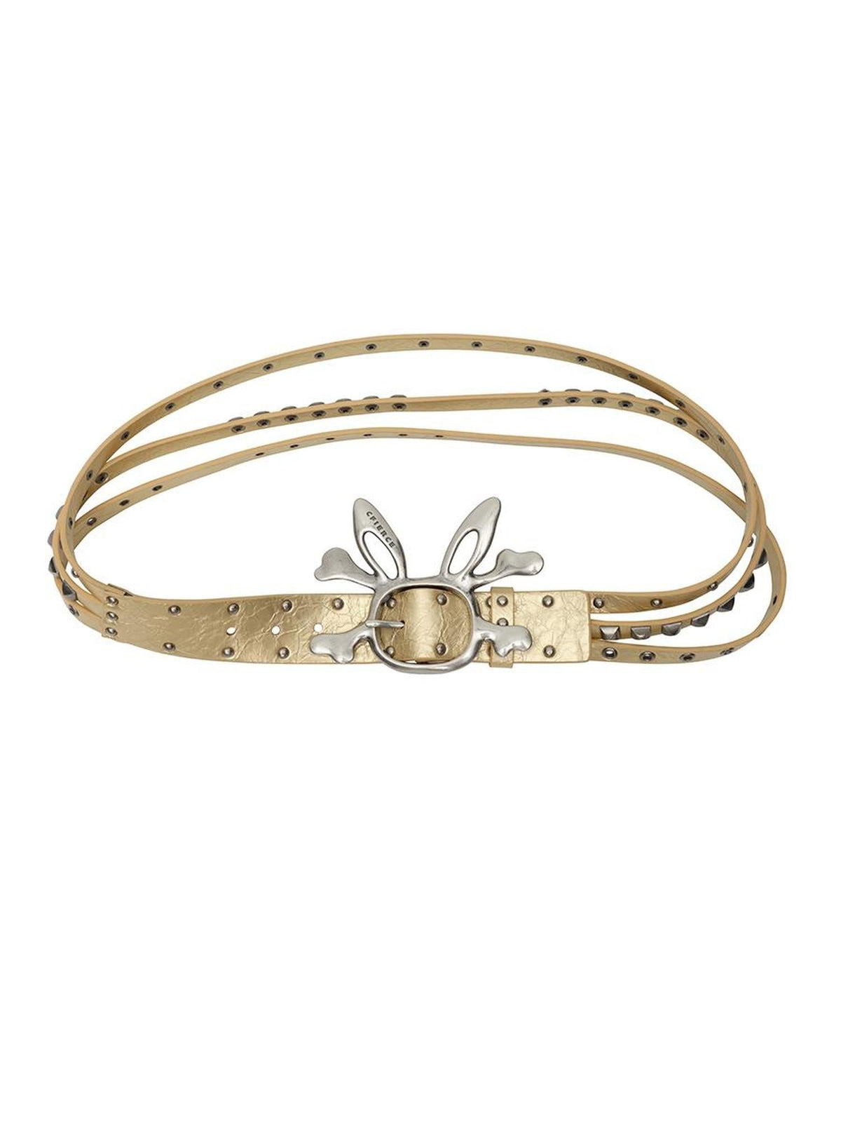 Wash Care Rabbit Skull Belt