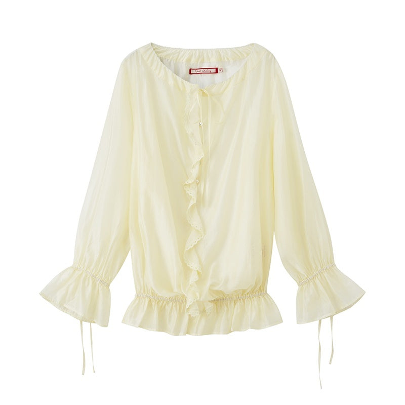 Sheer Knit Two Piece Women's Tencel Off-shoulder Mini Dresses