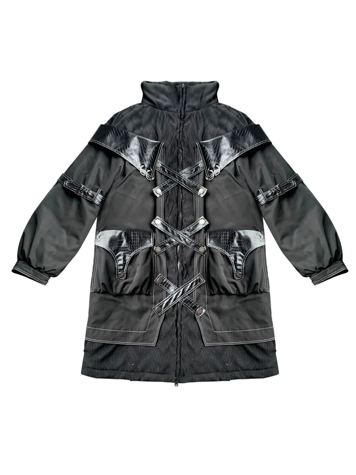 Original Thick Cotton Winter Jacket With Detachable Hardware
