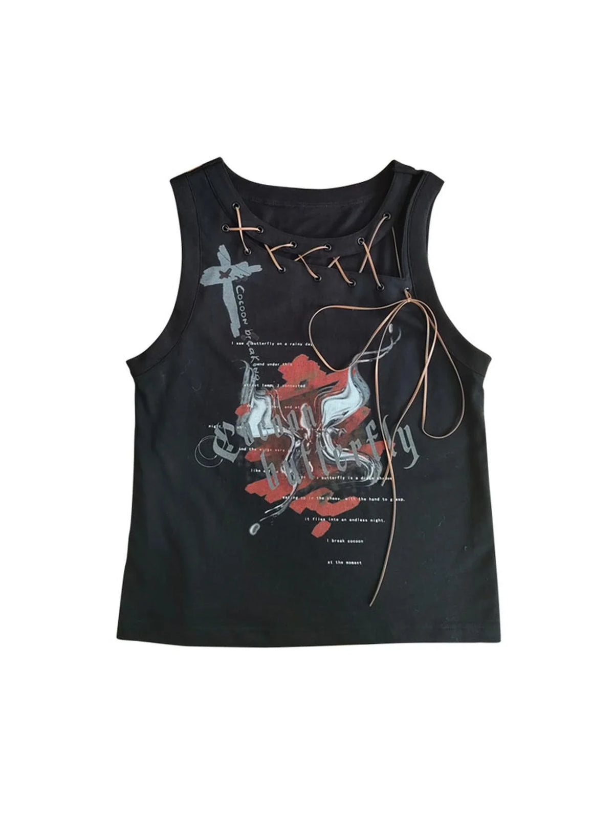 Wsw 2023 Tie Front Loose Vest