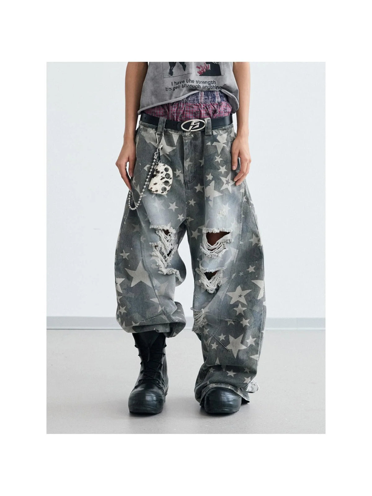 Star Ripped Scimitar Pants