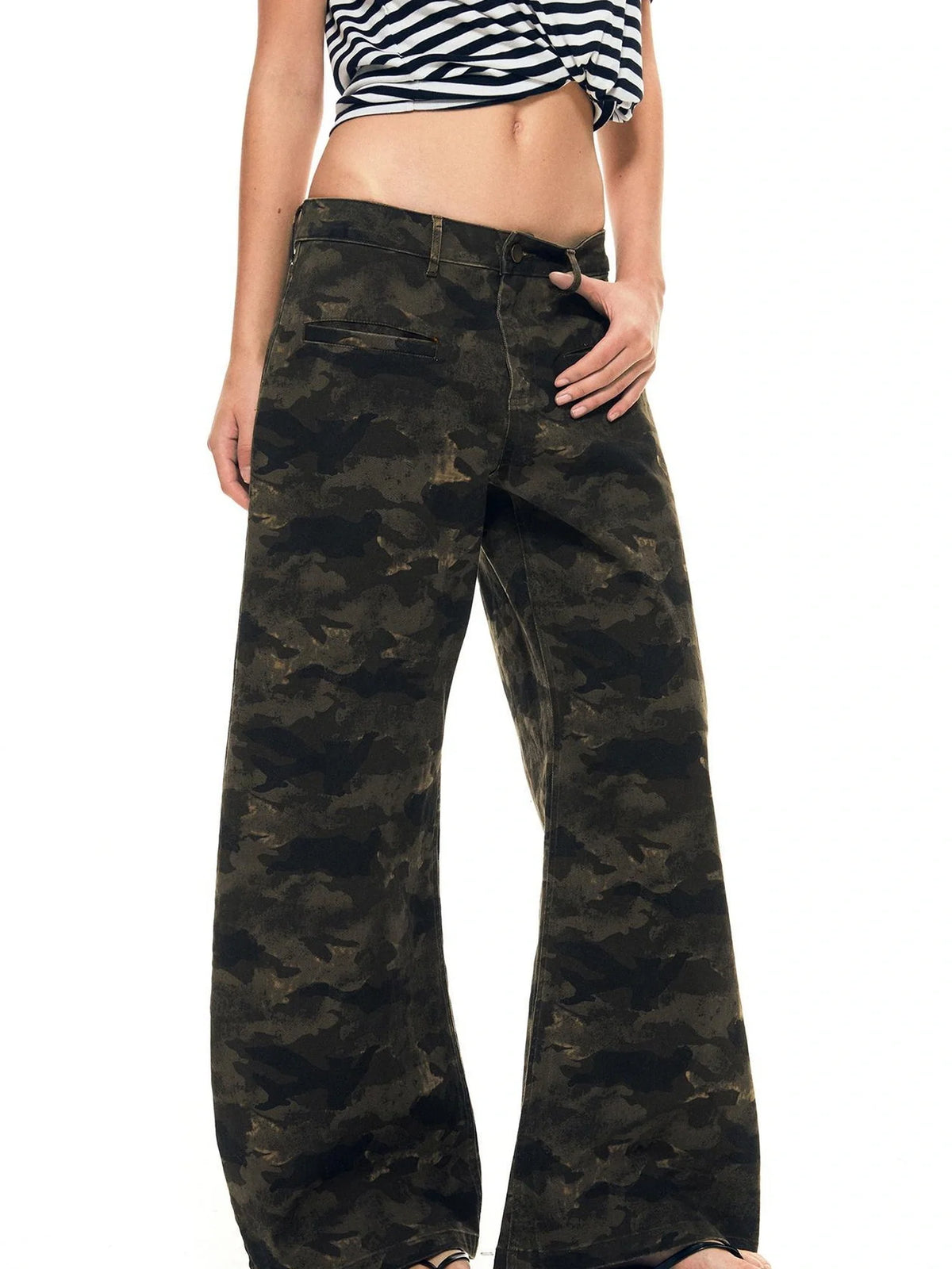 Vintage Camo Baggy Cargo Pants